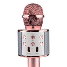 Northix KTV - Vezeték nélküli karaoke mikrofon - Rosé 