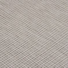 shumee tópszínű lapos szövésű kültéri szőnyeg 140 x 200 cm