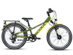 S'COOL S'COOL Gyerek kerékpár troX EVO zöld/sárga