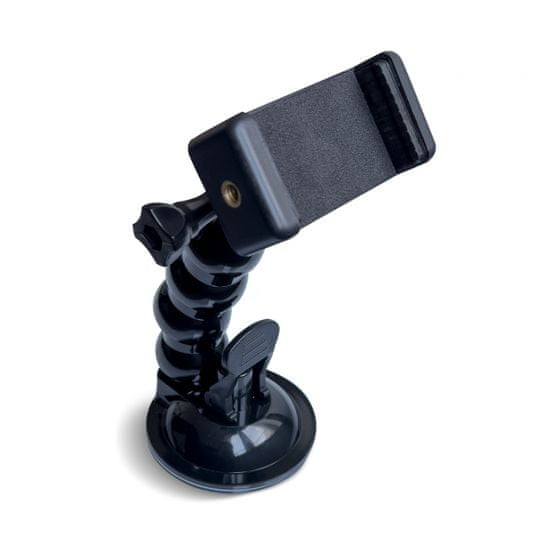 MG Suction Cup sport kamera tartó + telefon adapter, fekete