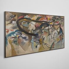 COLORAY.HU Vászonkép Kandinsky absztrakció 140x70 cm