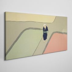 COLORAY.HU Vászonkép Absztrakció Ázsia mező 120x60 cm