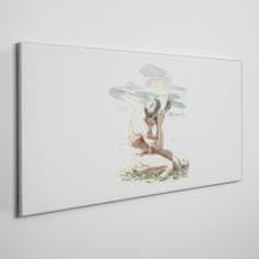 COLORAY.HU Vászonkép A mitológia rajzolása 120x60 cm