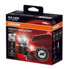 Osram H4 NIGHT BREAKER LED +230% 64193DWNB 6000K 2db