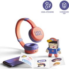 Energy Sistem LOL&ROLL Pop Kids Headphones, narancssárga