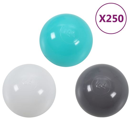 shumee 250 db-os színes labdakészlet babamedencéhez