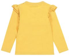 Dirkje YD0201 szivárványos lány póló, sárga, 56