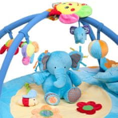 PLAYTO Játszószőnyeg melódiával elefánt