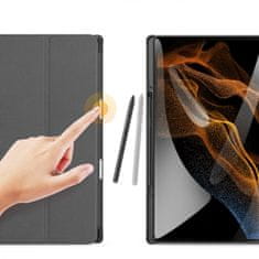 Dux Ducis Domo tablet tok Samsung Galaxy Tab S8 Ultra, fekete