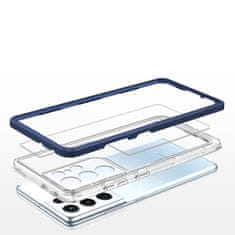 IZMAEL 3in1 Hibrid tok Samsung Galaxy S23 Ultra telefonra KP24561 kék