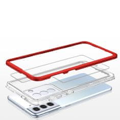 IZMAEL 3in1 Hibrid tok Samsung Galaxy S23 telefonra KP24558 piros