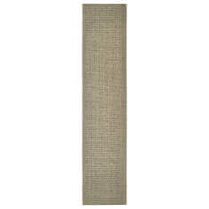 shumee tópszínű természetes szizálszőnyeg 66x300 cm