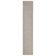 shumee homokszínű szizálszőnyeg kaparófához 66 x 350 cm
