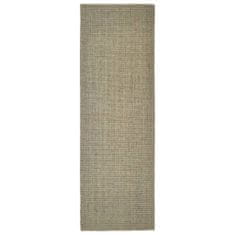shumee tópszínű természetes szizálszőnyeg 66x200 cm