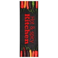 Vidaxl "Hot & Spicy" mintájú mosható konyhaszőnyeg 60 x 300 cm 315957
