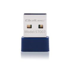 Qoltec vezeték nélküli mini adapter WiFi Standard N | BT 4.0 USB