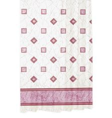 Fürdőszoba függönyök - 180x200 cm - négyzet alakú rózsaszín