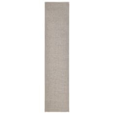 shumee homokszínű szizálszőnyeg kaparófához 66 x 300 cm
