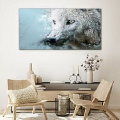 COLORAY.HU Üvegkép Vadon élő farkas 120x60 cm