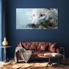 COLORAY.HU Üvegkép Vadon élő farkas 120x60 cm