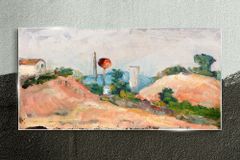COLORAY.HU Üvegkép Vasúti vágott Cézanne 100x50 cm