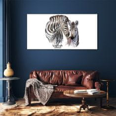 COLORAY.HU Üvegkép Zebra állati csíkok 120x60 cm