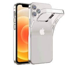 Northix iPhone 12 – átlátszó burkolat, 6,1 hüvelyk 