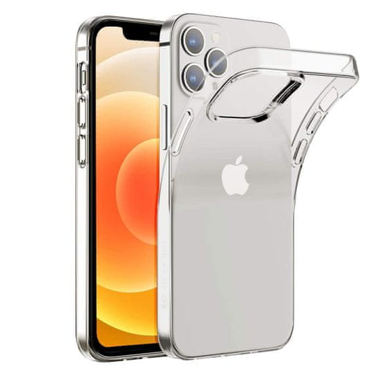 Northix iPhone 12 – átlátszó burkolat, 6,1 hüvelyk