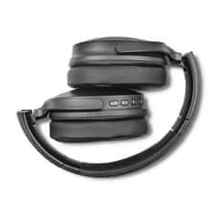 Qoltec Vezeték nélküli fejhallgató mikrofonnal Super Bass DYNAMIC | BT | Fekete 