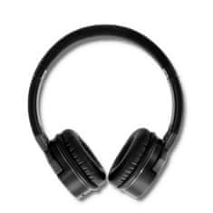 Qoltec Vezeték nélküli fülhallgató mikrofonnal | BT | Super Bass | Fekete