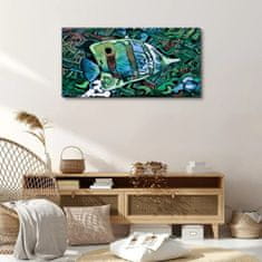 COLORAY.HU Vászonkép Absztrakció állati halak 100x50 cm