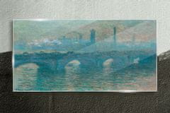 COLORAY.HU Üvegkép Waterloo híd érmék 120x60 cm