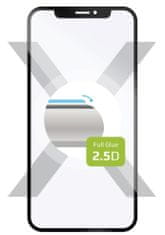 FIXED Full-Cover edzett védőüveg Motorola Moto G82 5G készülékhez, a képernyő egész felületére ragasztható, FIXGFA-962-BK, fekete