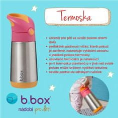 b.box Termosz szívószállal, 350 ml - lilac pop