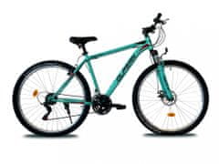 Olpran Discovery sus disc hegyi kerékpár, zöld 19”