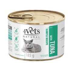 4VETS NATURAL SIMPLE RECIPE tonhallal 185g konzerv macskáknak