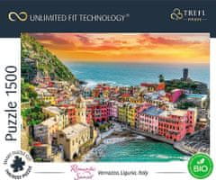 Trefl Puzzle UFT Romantic Sunset: Vernazza, Liguria, Olaszország 1500 db
