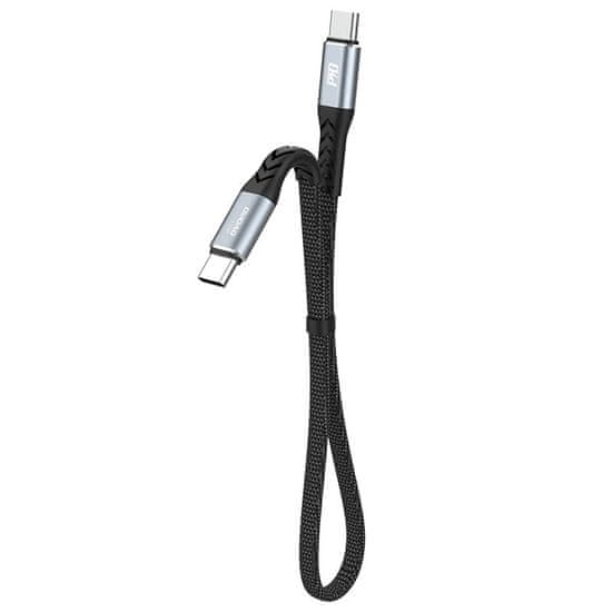 DUDAO L10C kábel USB-C / USB-C PD 100W, fekete