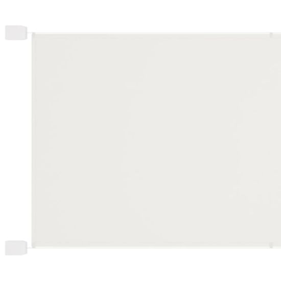 Vidaxl fehér oxford-szövet függőleges napellenző 140 x 1200 cm 148170