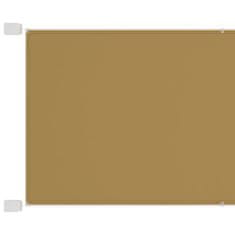 Greatstore bézs oxford-szövet függőleges napellenző 180 x 600 cm