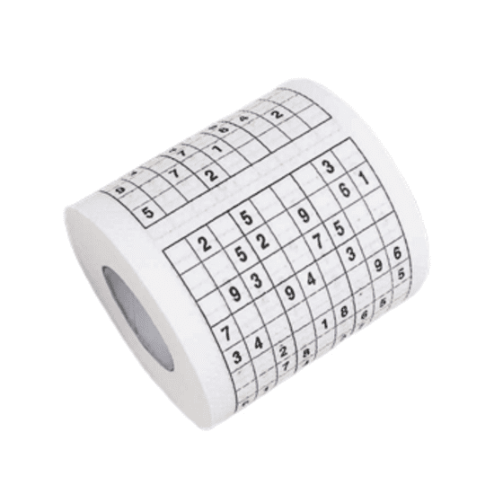 PARFORINTER WC-papír, Sudoku