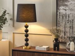 Beliani Arany és fekete fém asztali lámpa 75 cm ASSONET