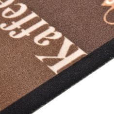 Vidaxl "Coffee brown" mintájú mosható konyhaszőnyeg 60 x 180 cm 315971