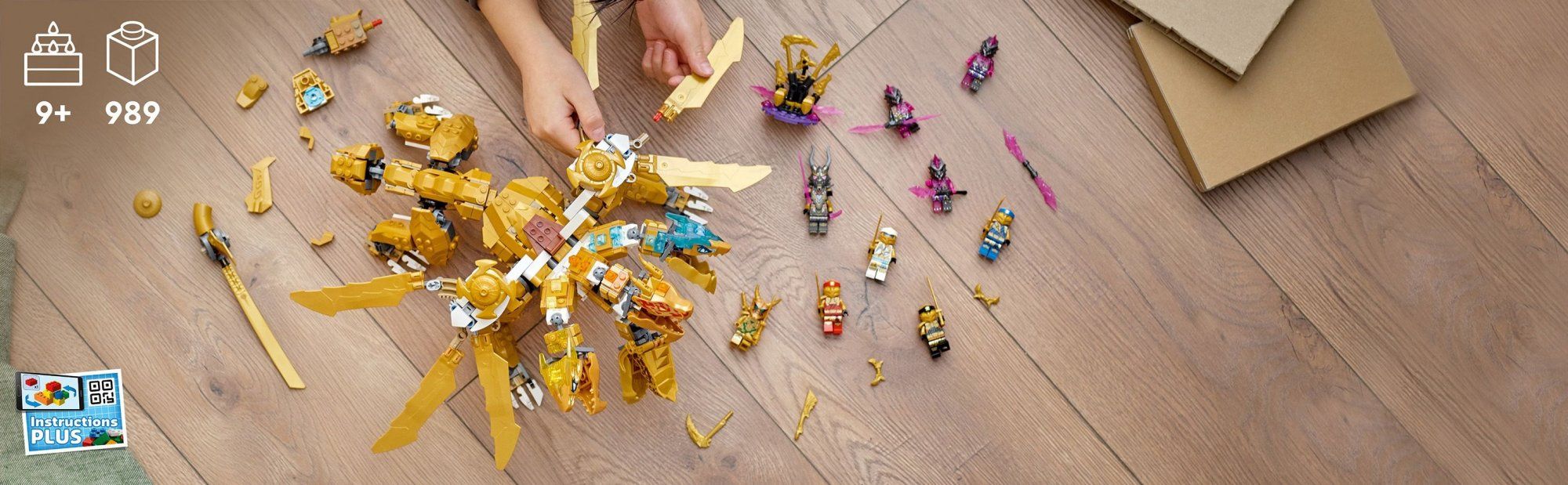 LEGO Ninjago 71774 Lloyd arany ultra sárkánya