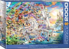 EuroGraphics Puzzle Unicorns 2000 db