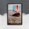 Poszter képek Poszter képek Orient Express utazás A1 - 60x85 cm