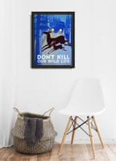 Vintage Posteria Poszter képek Ne ölje meg a vad életet A4 - 21x29,7 cm