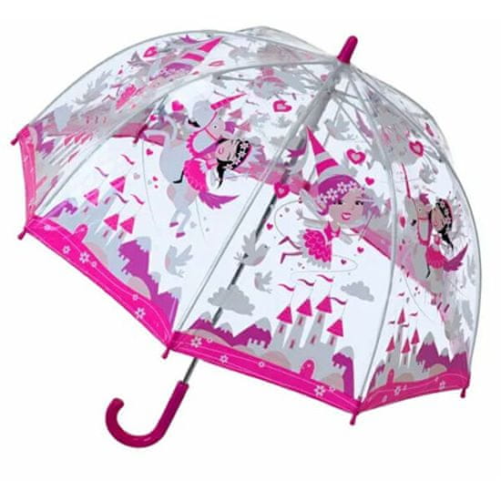 Blooming Brollies Gyerek átlátszó esernyő Buggz Unicorn Pvc esernyő
