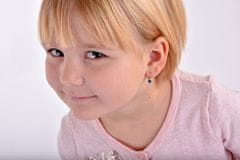 Cutie Jewellery Gyermek fülbevaló C1537-10-2 (Szín zöld)