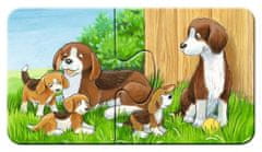 Ravensburger Az első puzzle Animal Family 9x2 darab